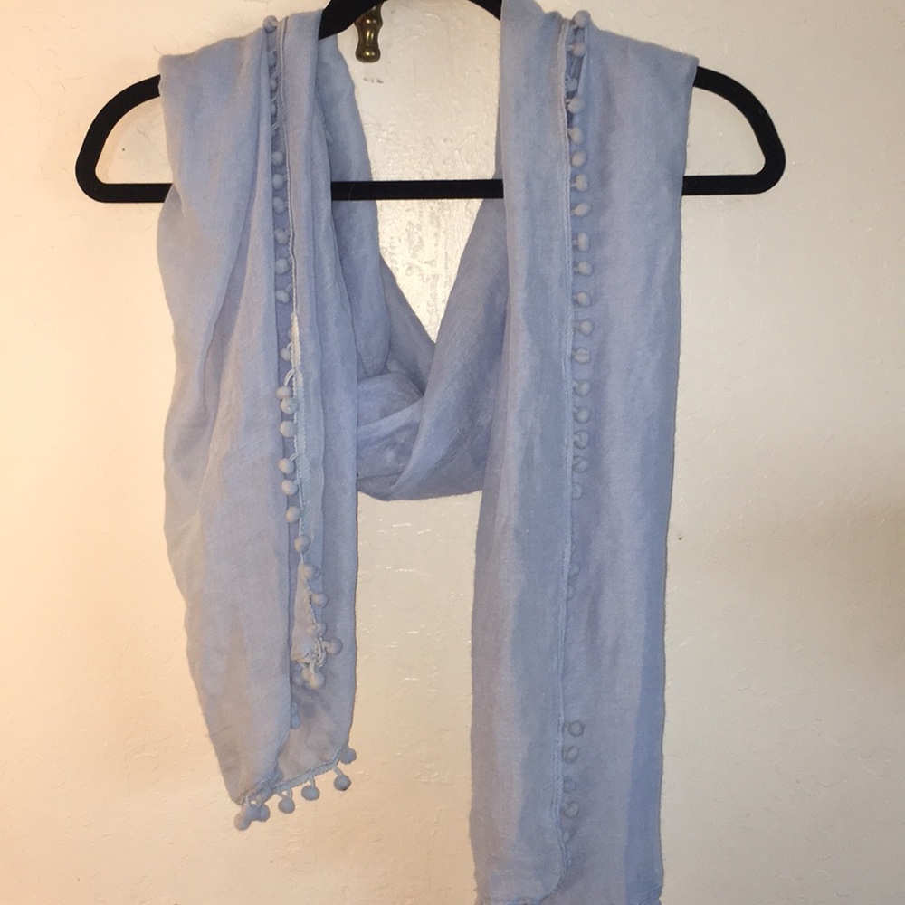 4/$25 Baby blue scarf